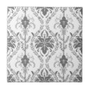 Buscar damasco gris azulejos Patrón