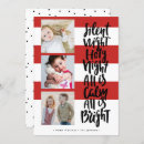 Buscar noche invitaciones de navidad Tipografía