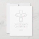 Buscar comunión 11x14 invitaciones Blanco