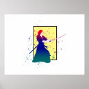 Buscar mujer samurai posters Guerrero