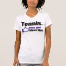 Buscar tenis divertido camisetas Chiste