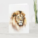 Buscar león tarjetas nota Leones