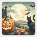 Buscar vintage halloween pegatinas 9 º gata