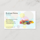 Buscar chuchería tarjetas de visita Postre
