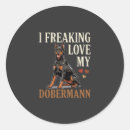 Buscar dobermann pegatinas Cachorro