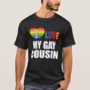 Buscar amo a mi primo camisetas Gay