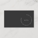 Buscar círculo tarjetas de visita Moderna