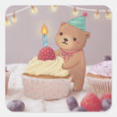 Buscar cupcake cuadradas pegatinas Magdalena