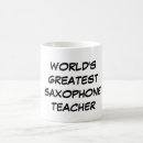 Buscar saxofones tazas Banda