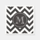 Buscar zigzag blanco y negro servilletas Chevron