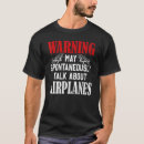 Buscar aviación camisetas Sobre