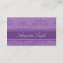 Buscar lila tarjetas de visita Clientes