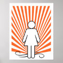 Buscar símbolo femenino posters Femenina
