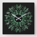 Buscar tribal relojes de pared Sol