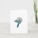 Buscar colibrí tarjetas Acuarela