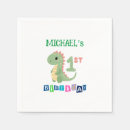 Buscar dinosaurios servilletas De cumpleaños de dinosaurios