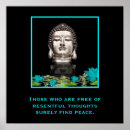 Buscar paz de buda posters Budista