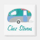 Buscar caravana imanes Retro