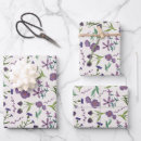 Buscar floral verde papel de regalo Femenino