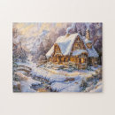 Buscar montañas nevadas puzzles Invierno