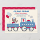 Buscar train invitaciones Choo choo