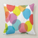 Buscar globos coloridos cojines Para niños