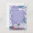 Buscar púrpura boda tarjetas Elegante