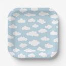 Buscar nubes papel platos Ducha de bebé