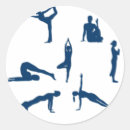 Buscar asanas pegatinas Ejercicio