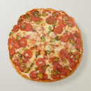 Buscar pepperoni pizza cojines Rojo