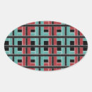 Buscar abstract ovales pegatinas Rojo