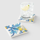 Buscar mosaico posavasos Azul