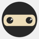 Buscar enmascarado pegatinas Ninja