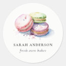 Buscar macarons pegatinas Panadería