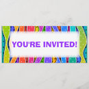 Buscar arco iris 10x23 invitaciones Plantilla