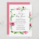 Buscar acuarela rosada invitaciones 5 º ducha