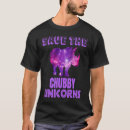 Buscar unicornio gordo camisetas Gorrón