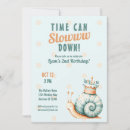 Buscar caracol invitaciones Para niños