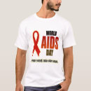 Buscar día mundial del sida camisetas Ayudas
