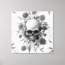 Buscar góticos lienzos Cráneo gótico