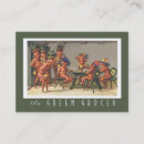 Buscar dietético tarjetas de visita Verduras