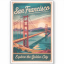 Buscar san francisco pegatinas Puente de puerta dorada
