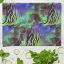 Buscar dibujo abstracto paños de cocina Azul