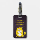 Buscar graciosos etiquetas para maletas Gato