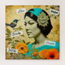 Buscar de mujeres hermosas puzzles Flores