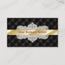 Buscar rayada tarjetas de visita Elegante