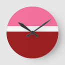 Buscar granate relojes de pared Rosa