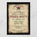 Buscar pirate party invitaciones Cualquier niño