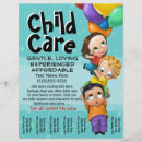 Buscar cuidado de niños flyers Bebé