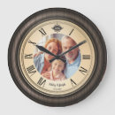 Buscar madera del vintage relojes de pared Números romanos